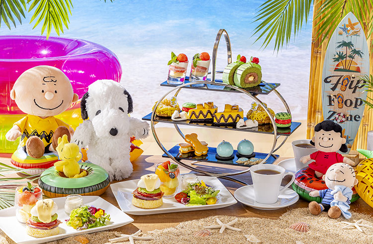 【毎日10名様限定】モーニングハイティー「Snoopy Summer Beach Time」
