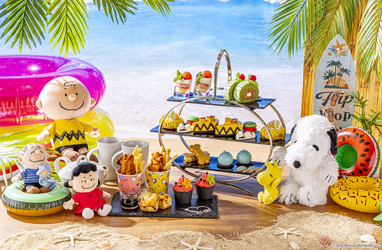 サマーアフタヌーンティー　“Snoopy Summer Beach Time”